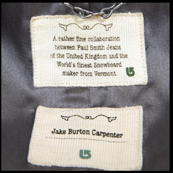 NEW $800 Paul Smith x Burton Snowboards Sportcoat Jacket! XL Waterproof SLIM FIT - Picture 4 of 9